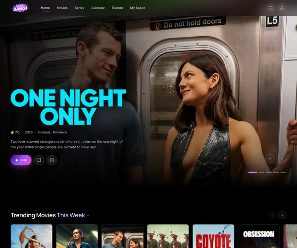 Screenshot of BingeBang